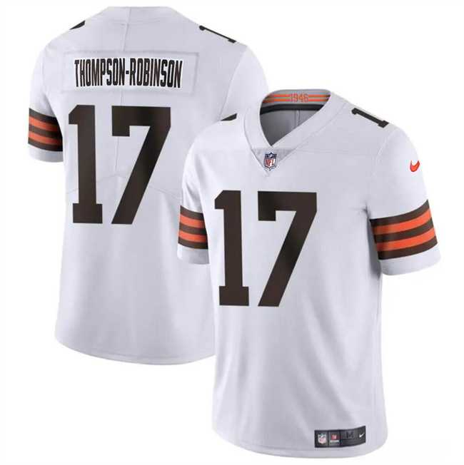 Men & Women & Youth Cleveland Browns #17 Dorian Thompson-Robinson White Vapor Untouchable Limited Jersey,We sell and wholesale Men & Women & Youth Cleveland Browns #17 Dorian Thompson-Robinson White Vapor Untouchable Limited Jersey on line form chian!